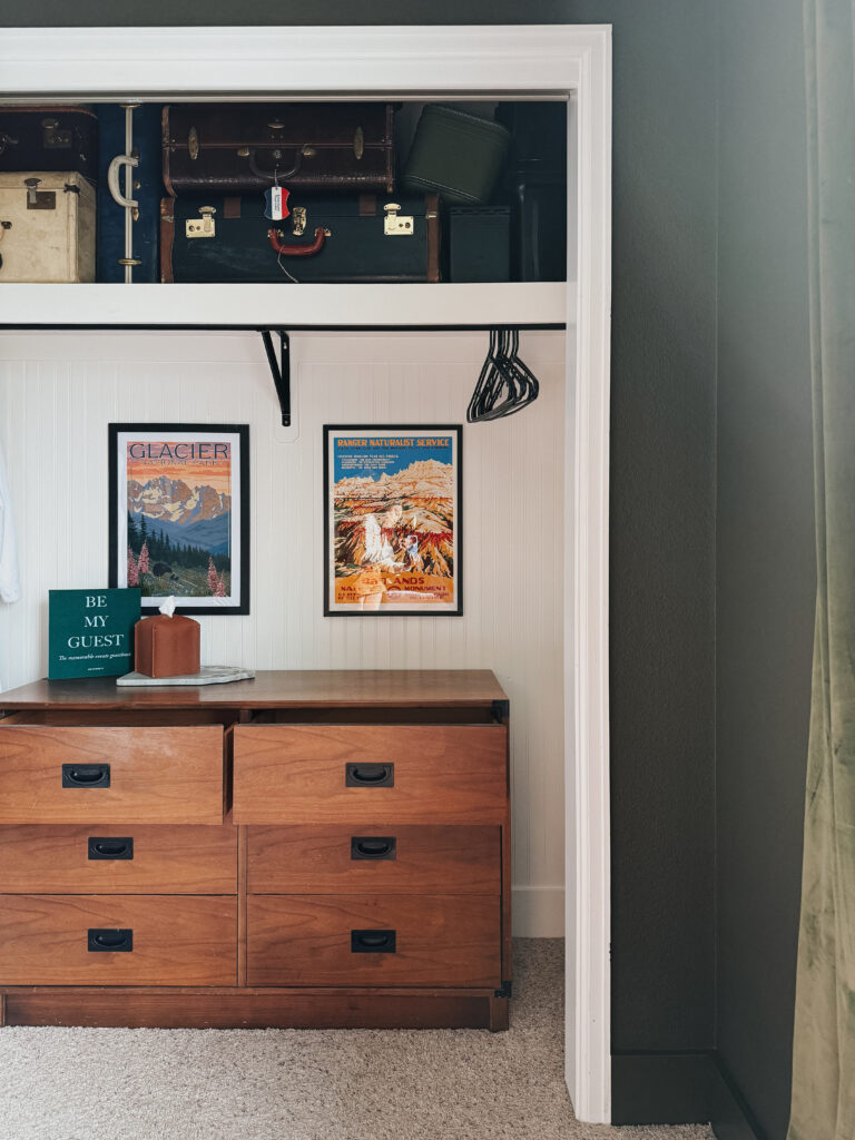 Space to unpack for an elevated guest room experience